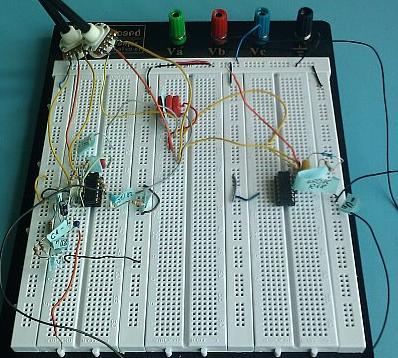 Testaufbau des Equalizers